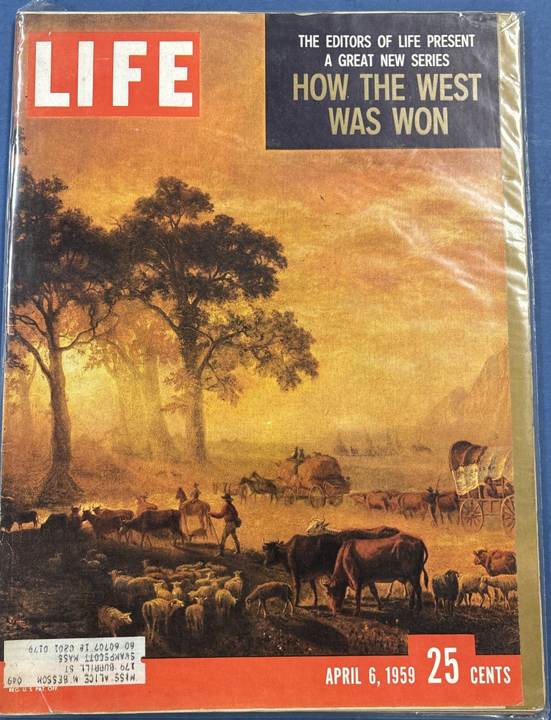 Life Magazine How The West Was Won April 6 1959