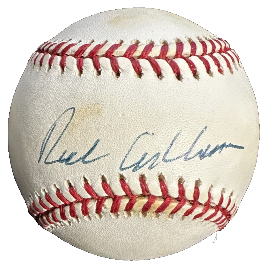 Richie Ashburn Autographed National League Baseball Philadelphia Phillies BAS