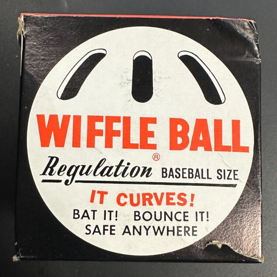 1977 Thurman Munson Box Wiffle Ball W/ Frank Tanana Disk Ball Unused!