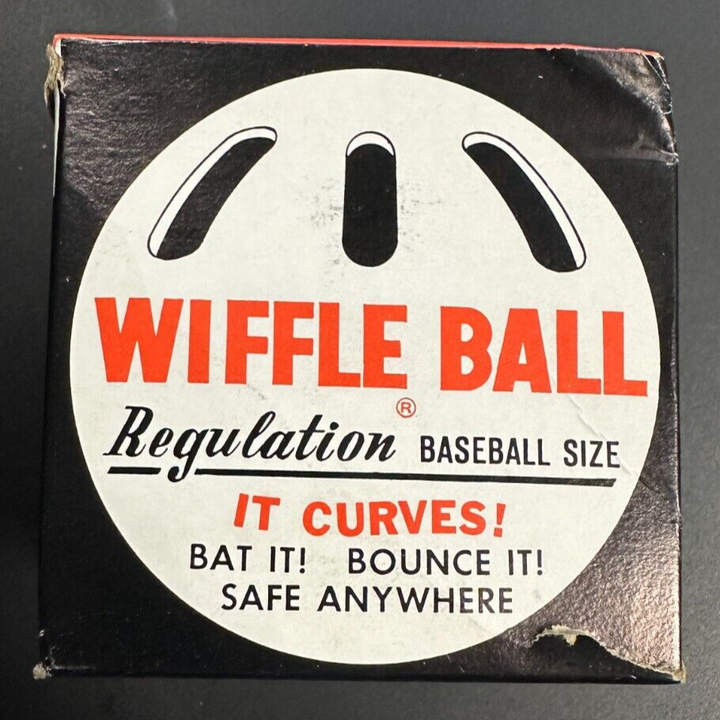 1977 Thurman Munson Box Wiffle Ball W/ Frank Tanana Disk Ball Unused!