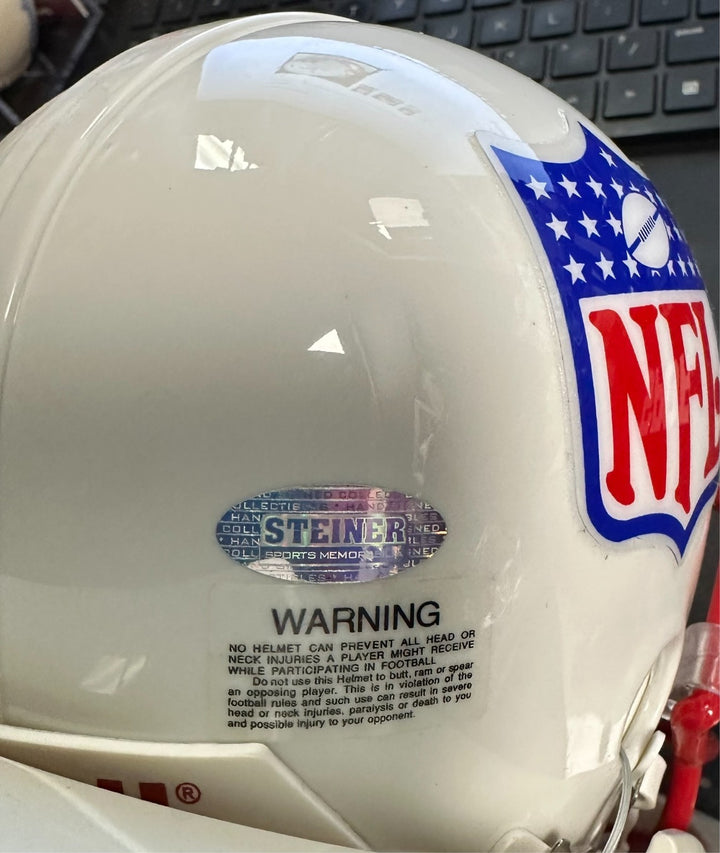 Richard Dent Autographed NFL Riddel Mini Helmet HOF Chicago Bears Steiner