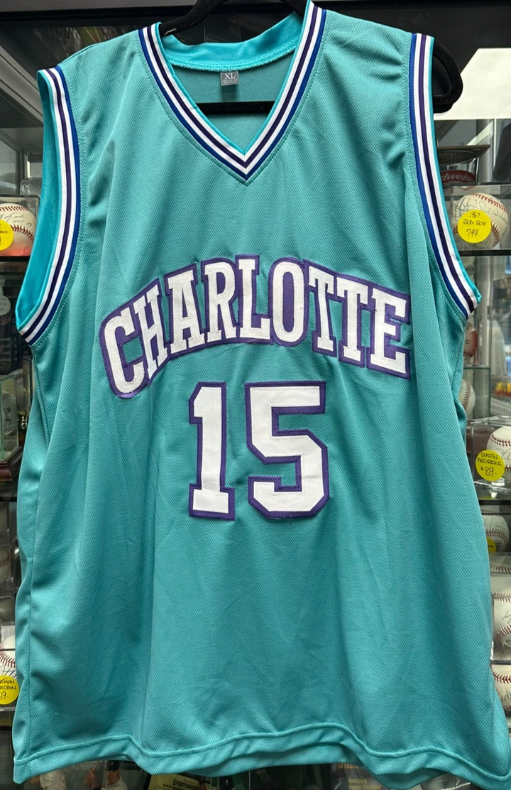 Kemba Walker Autographed Charlotte Hornets Custom Jersey NBA