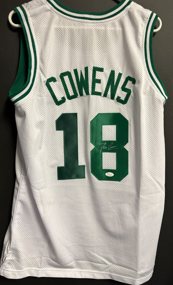 Dave Cowens Autographed Boston Celtics Custom White Jersey JSA COA