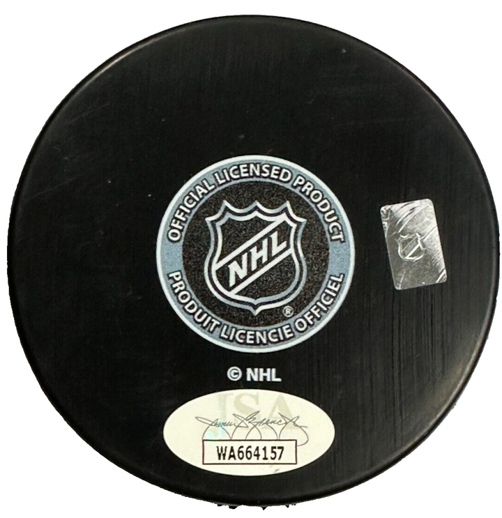 Derek Sanderson Autographed Boston Bruins W/ Calder 68 Inscription JSA