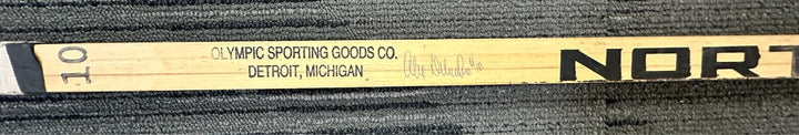 Alex Delvecchio Autographed Northland Game Model Hockey Stick BAS
