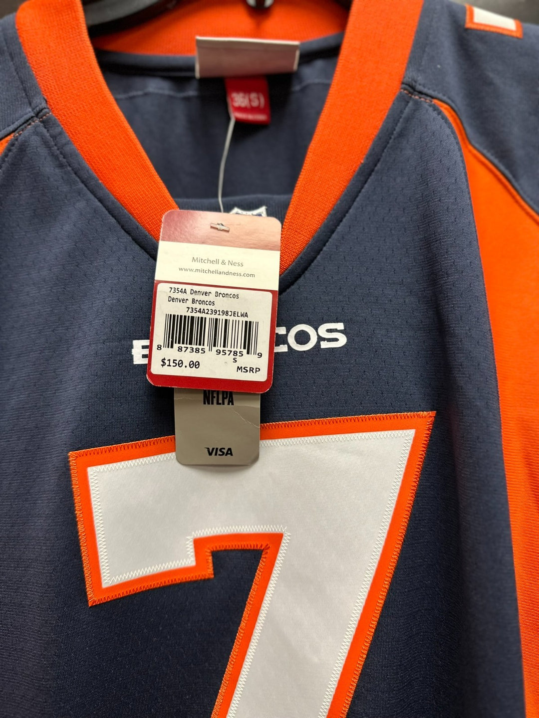 1998 John Elway Denver Broncos Mitchell & Ness Replica Jersey Collection NWT