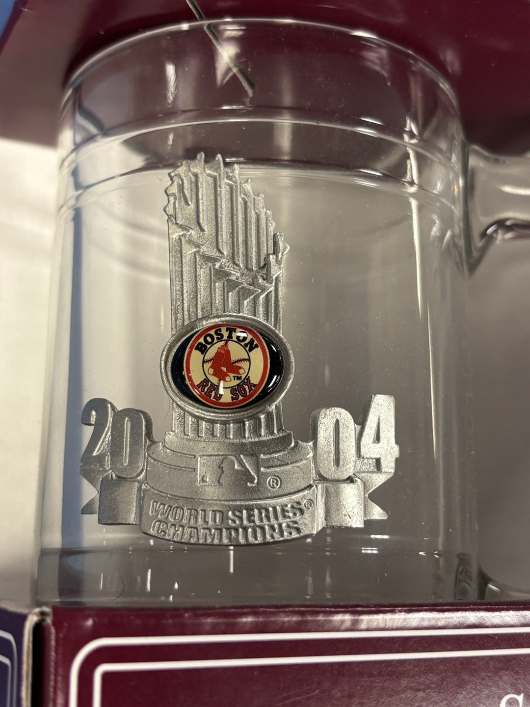 Boston Red Sox 2004 World Series Champions Fine Pewter Sculpture Mug