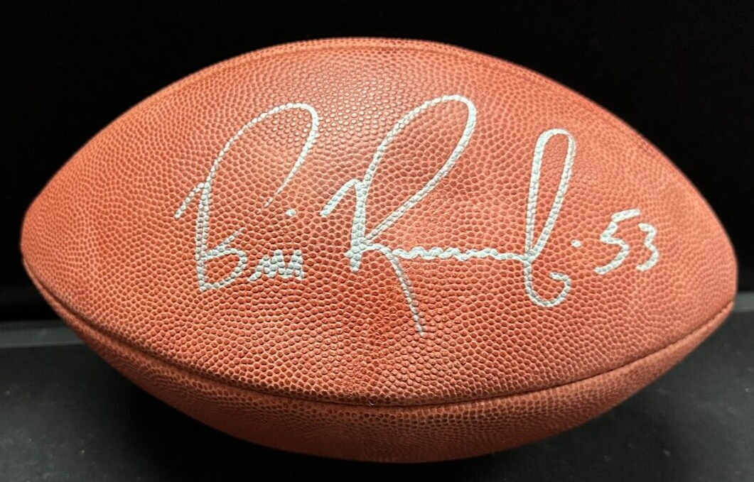 Bill Romanowski Autographed Wilson Official NFL Football Broncos