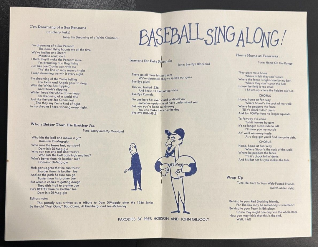 Jan 23, 1963 24th Annual Baseball Writers Association America Dinner Program