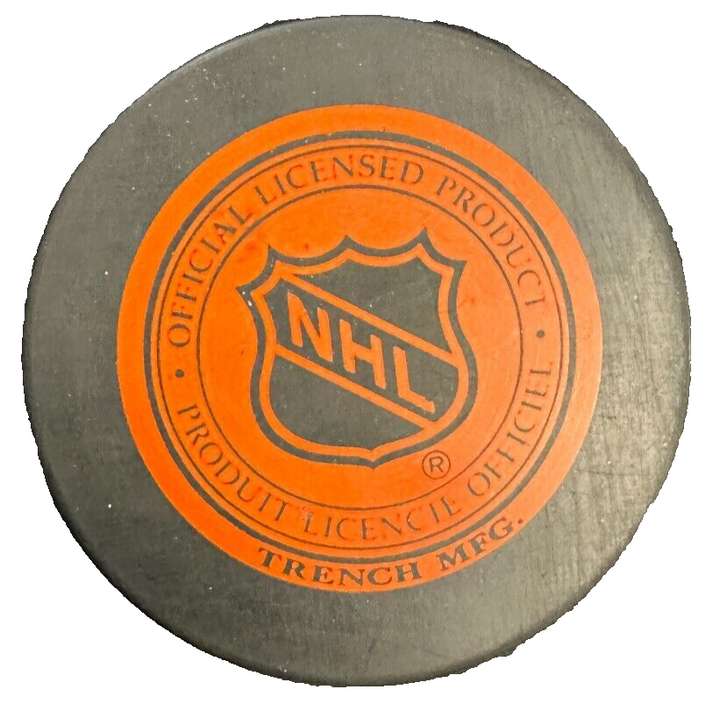 Jon Rohloff Autographed Boston Bruins Hockey Puck NHL