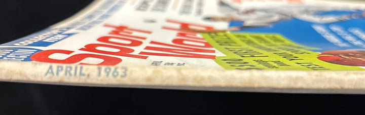 April 1963 Sport World Magazine Complete Baseball Record Book