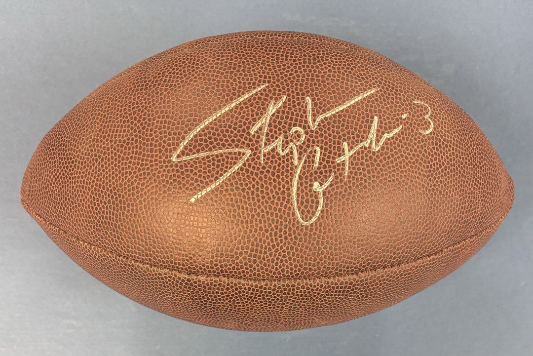 Stephen Gostkowski Signed Wilson Football New England Patriots Sportsworld COA