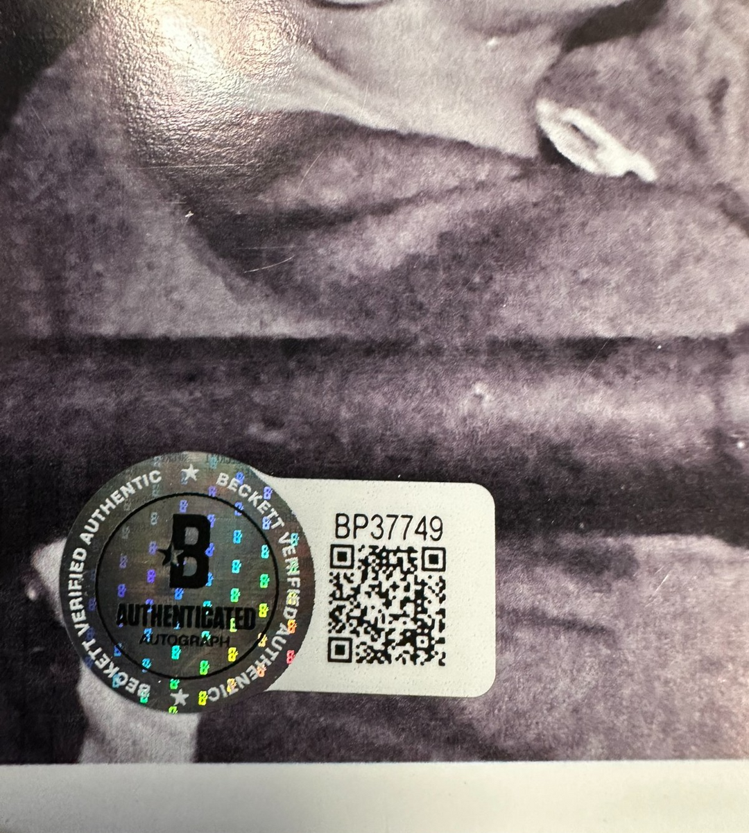 Jean Beliveau & Ab McDonald Autographed Montreal Canadiens 8x10 Photo BAS