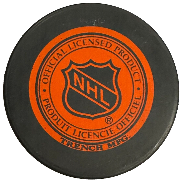Luc Robitaille Autographed Los Angeles Kings25th Anniversary Puck HOF