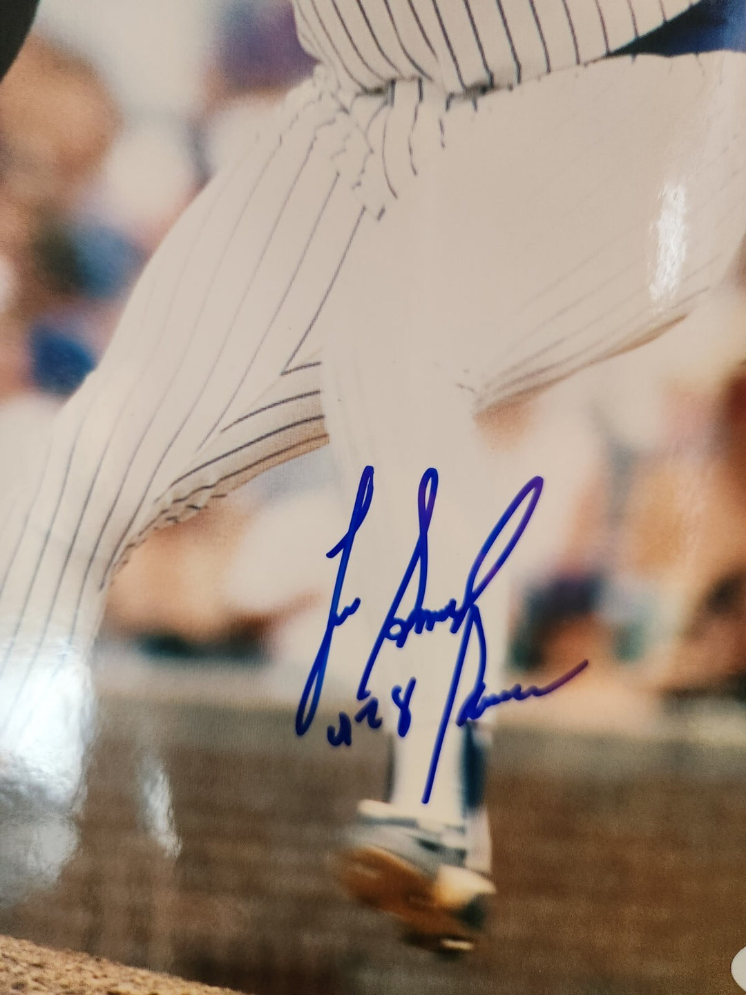 Lee Smith Signed 8x10 Photo Chicago Cubs Boston Red Sox 428 Saves Beckett COA