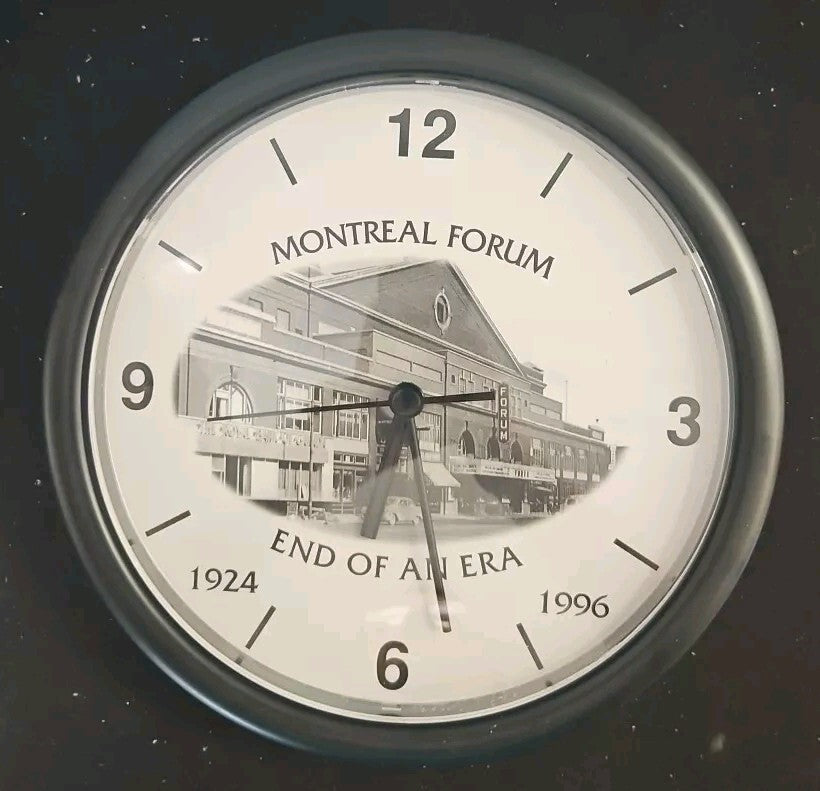 Cory Carson Clock Montreal Forum End Of An Era Wall Clock – Phil and Cory Castinetti's ...
