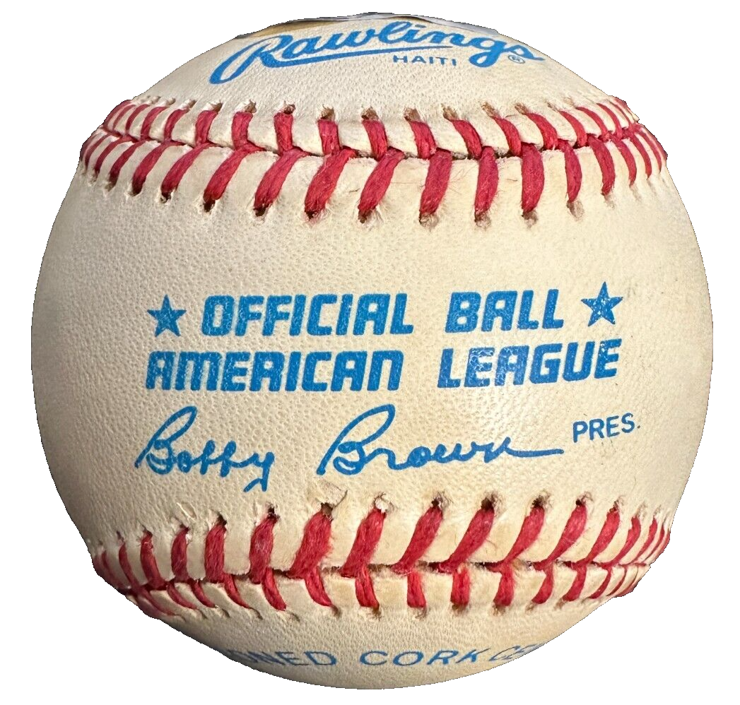 Ernie Andres Autographed American League Baseball 1946 Red Sox BAS