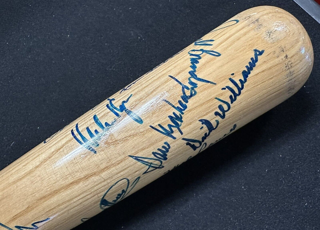 1967 Boston Red Sox Team Signed Tony Conigliaro Game Bat Ken Coleman Estate