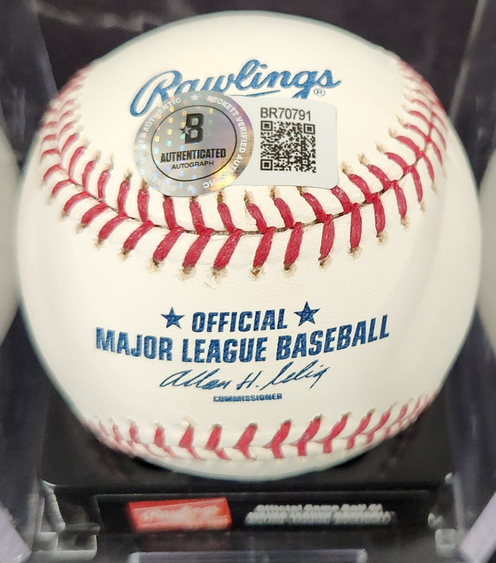 Bud Selig Signed MLB Commissioner of Baseball Brewers Owner BAS COA