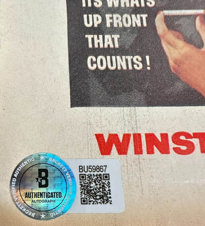 Bob Cousy Autographed January 1960 Issue of Sport Magazine BAS HOF