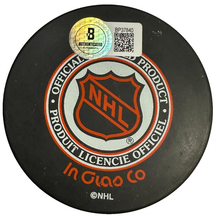Ray Bourque Autographed 1998 NHL All-Star Game Puck BAS Vancouver