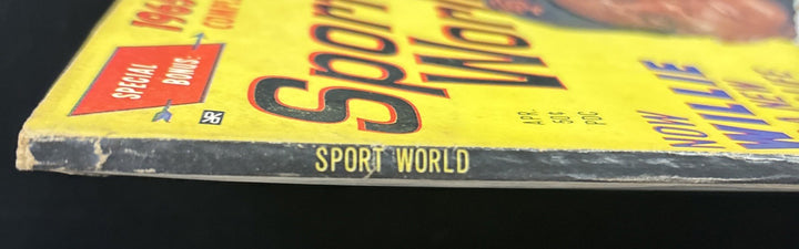1965 Sport World Magazine Willie Mays San Fransisco Giants