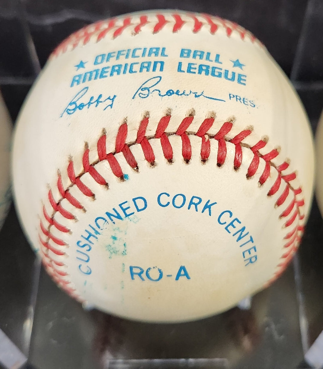 Mike Greenwell Signed American League Baseball Boston Red Sox COA