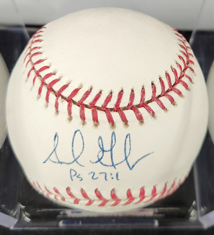 Adrian Gonzalez Autographed Inscribed ML Baseball Padres Red Sox Dodgers COA