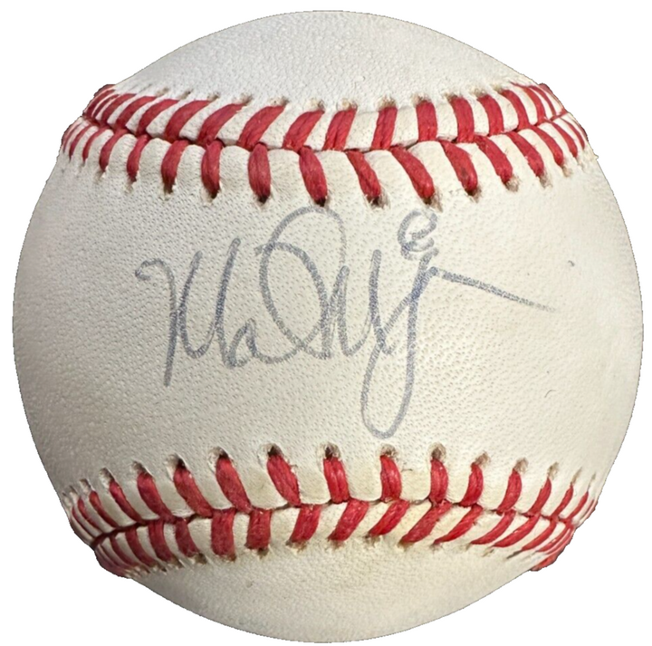 Mark McGwire Autographed Official American League Baseball A's Cardinals