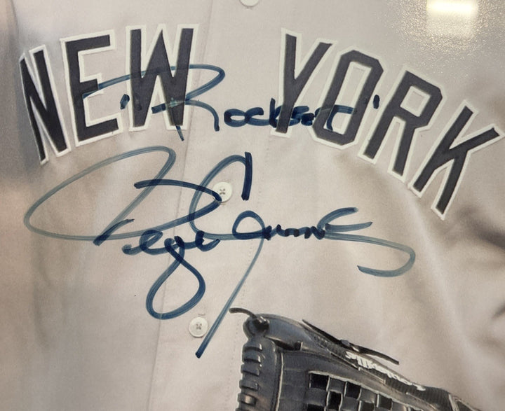 Roger Clemens Autographed 16x20 Photo W/ Rocket Insc New York Yankees