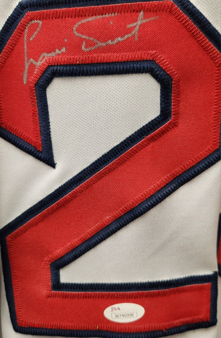 Luis Louie Tiant Signed Replica Boston Red Sox Home Jersey JSA COA