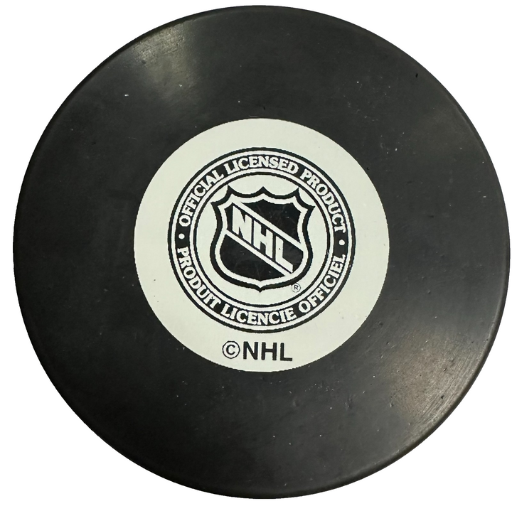 Markus Naslund Autographed Vancouver Canucks Hockey Puck NHL