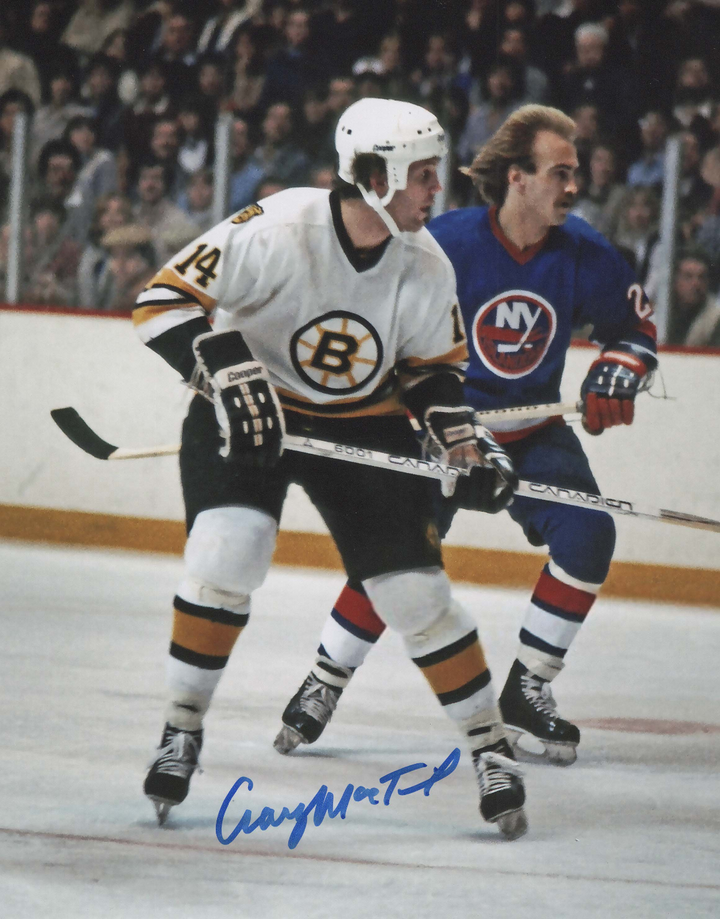 Craig MacTavish Autographed Boston Bruins 8x10 Photo NHL