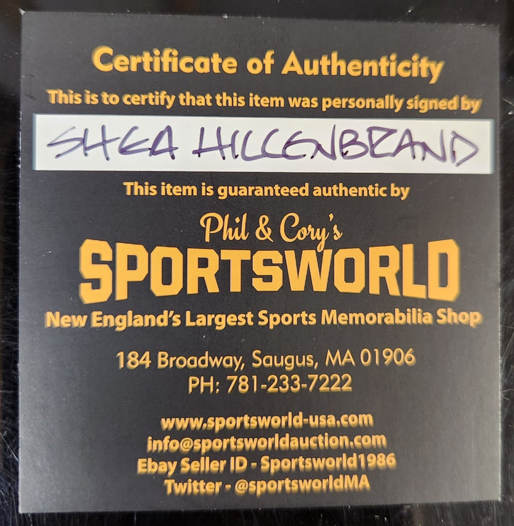 Shea Hilenbrand Signed Inscribed 2002 All Star Baseball Boston Red Sox COA