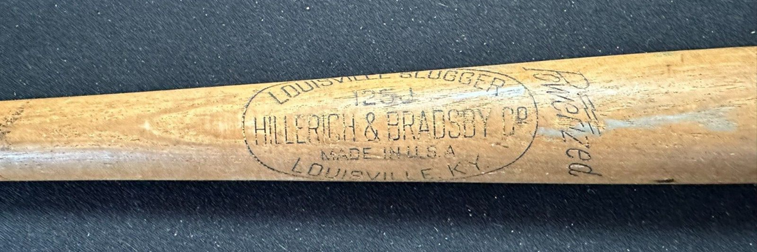 Vintage 1950's Louisville Slugger Jackie Robinson Little League Model Bat HOF