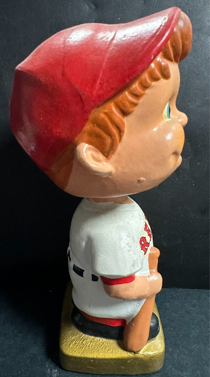 Boston Red Sox Wedge Gold Base Vintage Bobble Head / Nodder