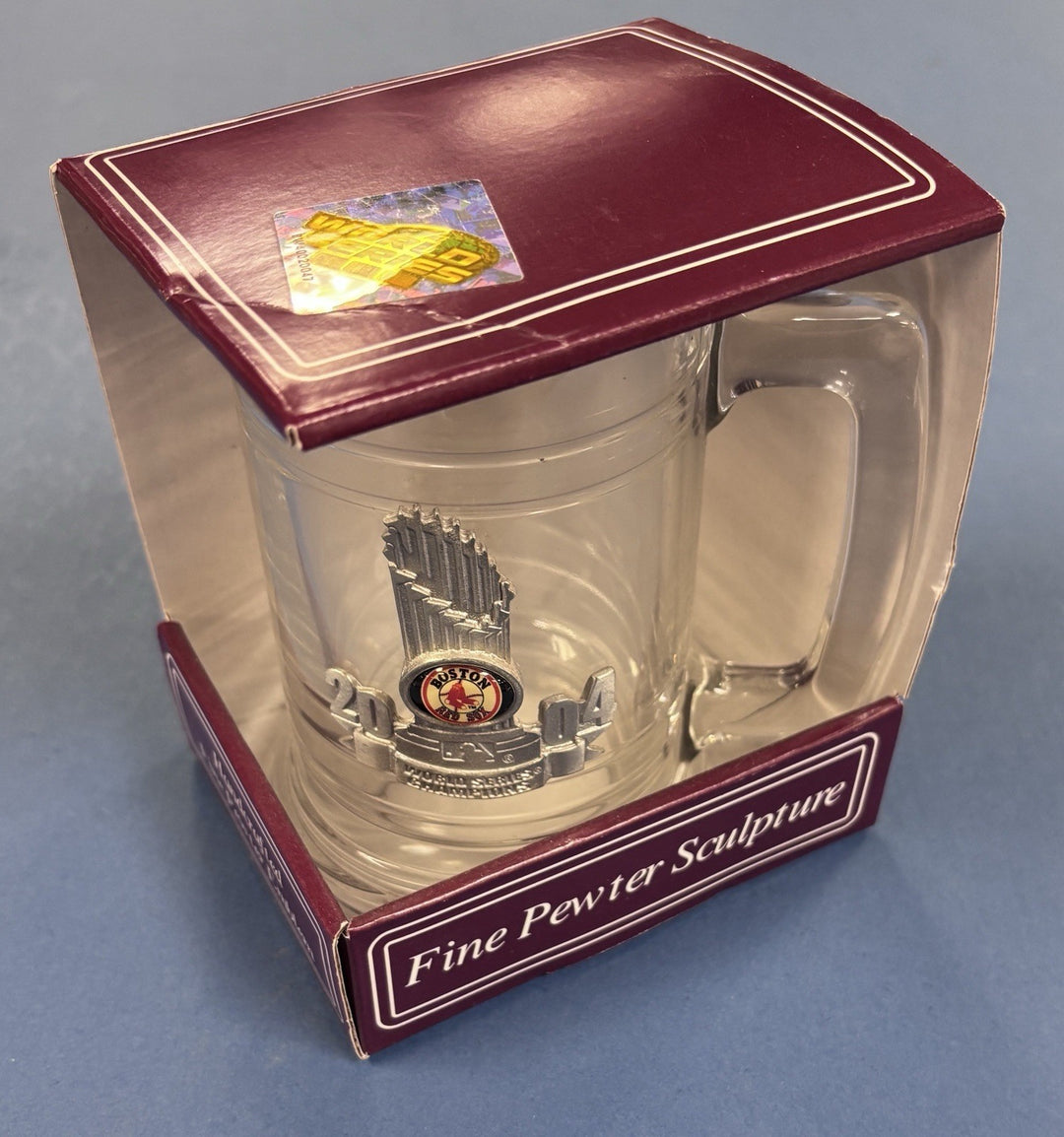 Boston Red Sox 2004 World Series Champions Fine Pewter Sculpture Mug