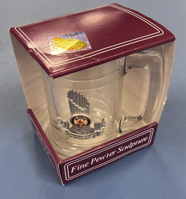Boston Red Sox 2004 World Series Champions Fine Pewter Sculpture Mug