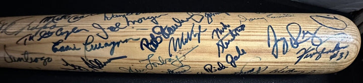 Boston Red Sox Autographed Bat Williams Yaz Tiant Remy Wood