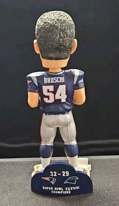 Tedy Bruschi Superbowl XXXVIII FOCO Bobblehead Legends Of The Field LE /20000