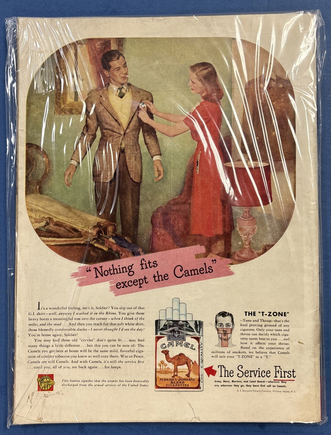 Life Magazine Vintage Ohio States Star Halfback  October 22 1945