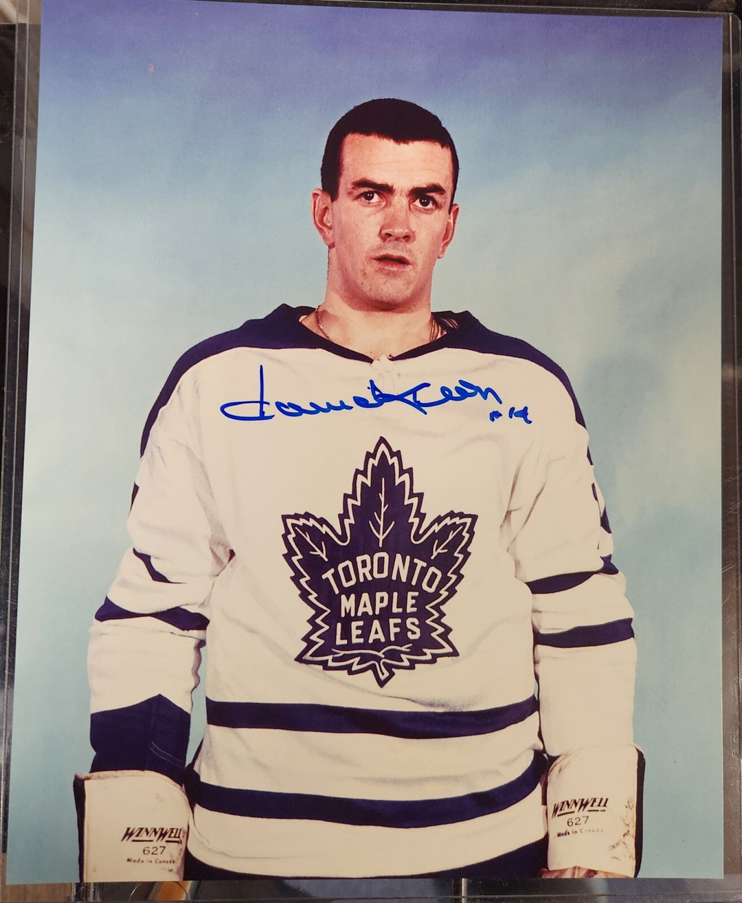 Dave Keon Signed 8x10 Photo Toronto Maple Leafs HOF COA