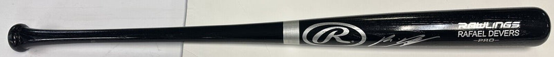 Rafael Devers Autographed Game Model Baseball Bat Boston Red Sox JSA