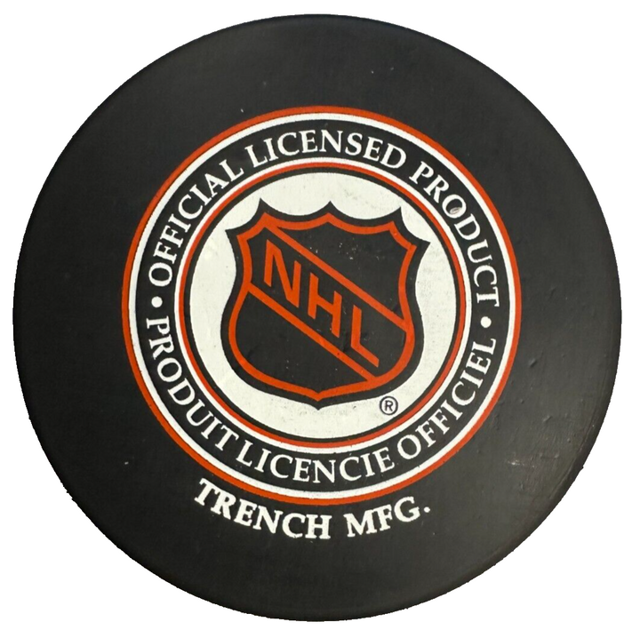 Roman Hamrlik Autographed Tampa Bay Lightning Hockey Puck