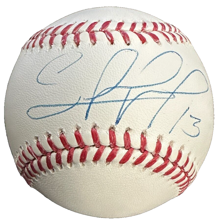 Salvador Perez Autographed Official MLB Baseball Kansas City Royals