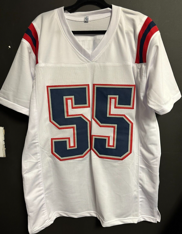 Josh Uche Autographed New England Patriots Jersey JSA NFL