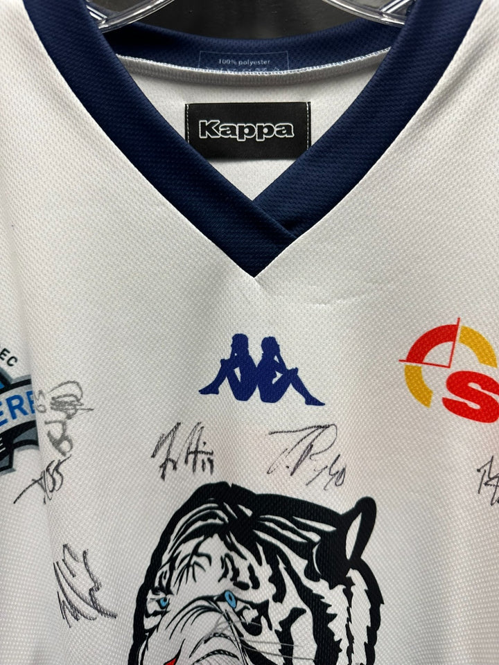 2010 Jaroslav Kudrna Bílí Tygři Liberec Vs Boston Bruins Game Worn Jersey Signed