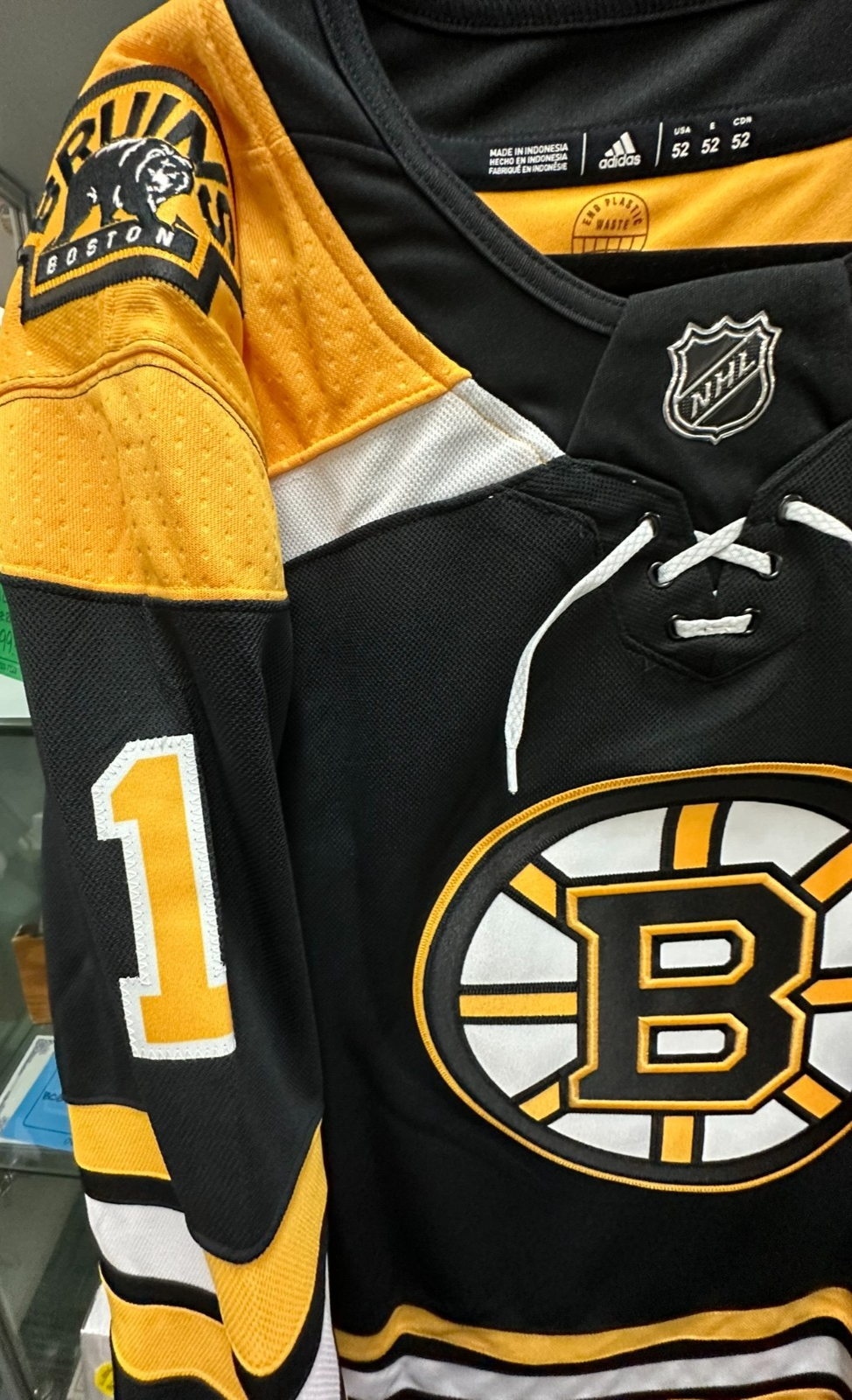 Jeremy Swayman Autographed Boston Bruins Authentic Jersey JSA