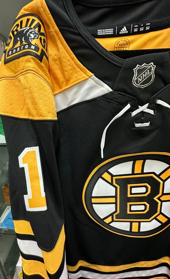 Jeremy Swayman Autographed Boston Bruins Authentic Jersey JSA