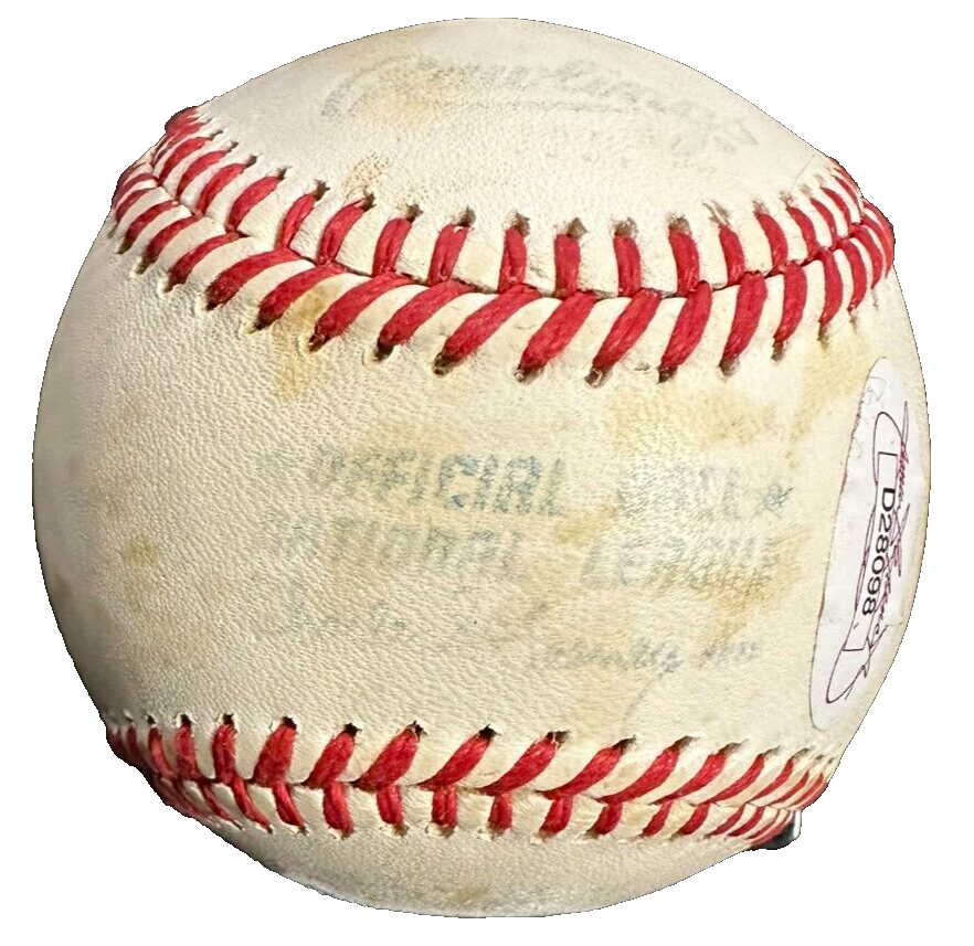 Hoyt Wilhelm Autographed Official National League Baseball HOF JSA